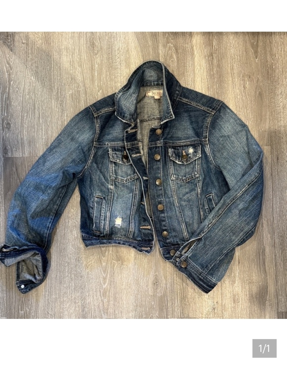 Denim Trucker Jacket - Blue